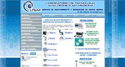 Desktop Screenshot of ltem.com.mx